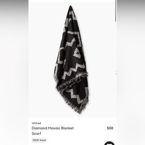 Wilfred Diamond Mosaic Blanket Scarf
